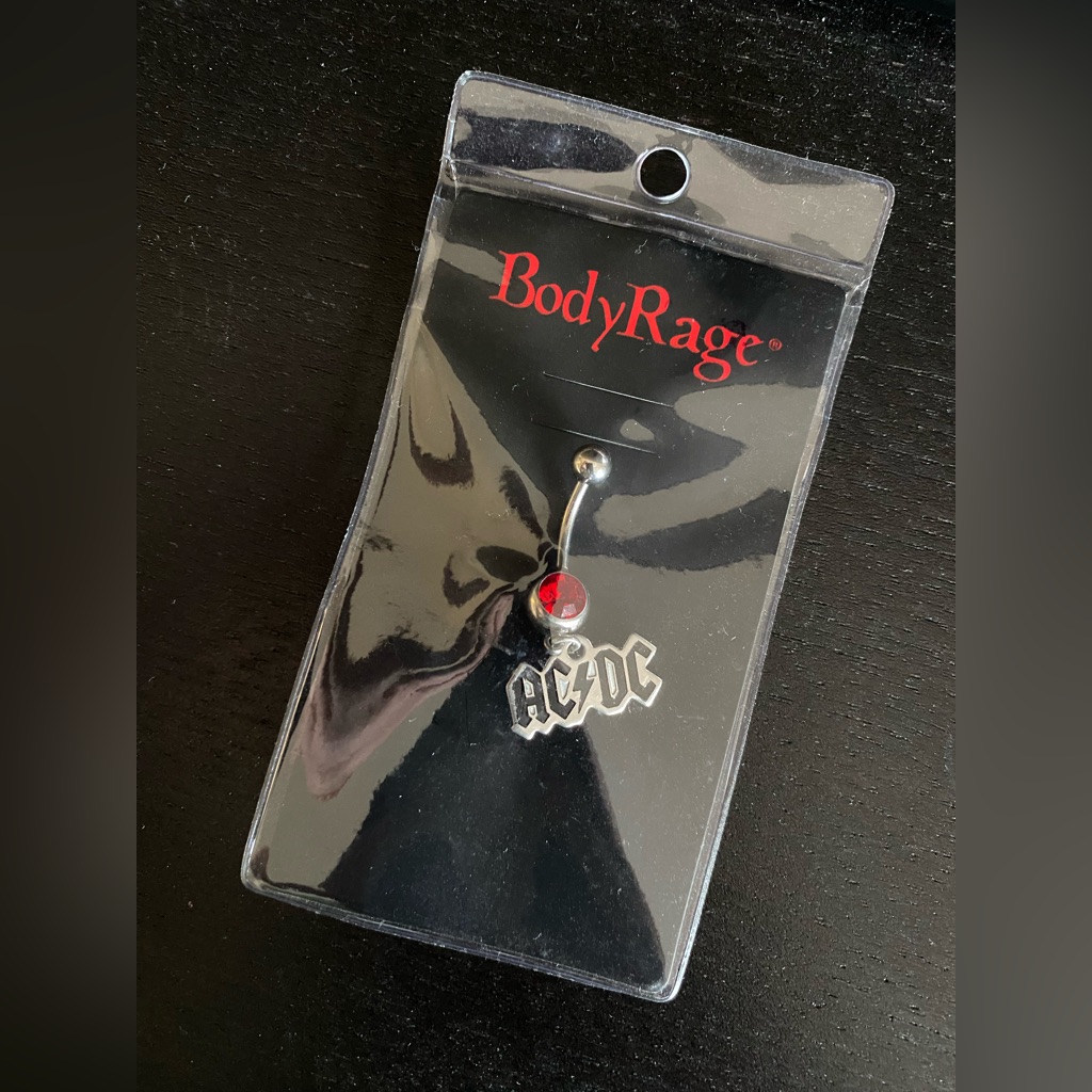 Ac/Dc Bellybutton Ring